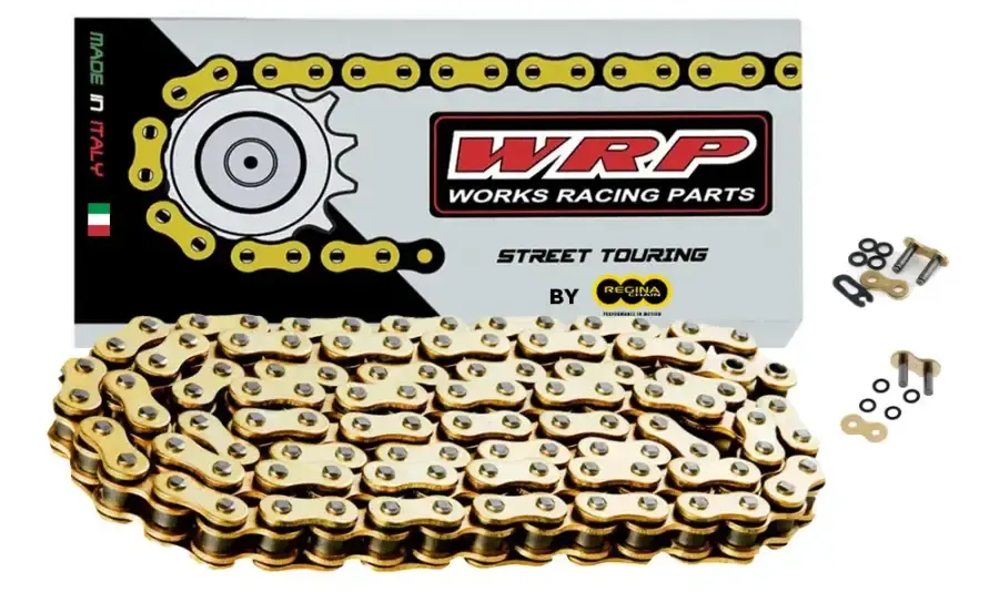 Cadena Italiana WRP 520 HZR 120L Dorada - Zring - Clip+Remac