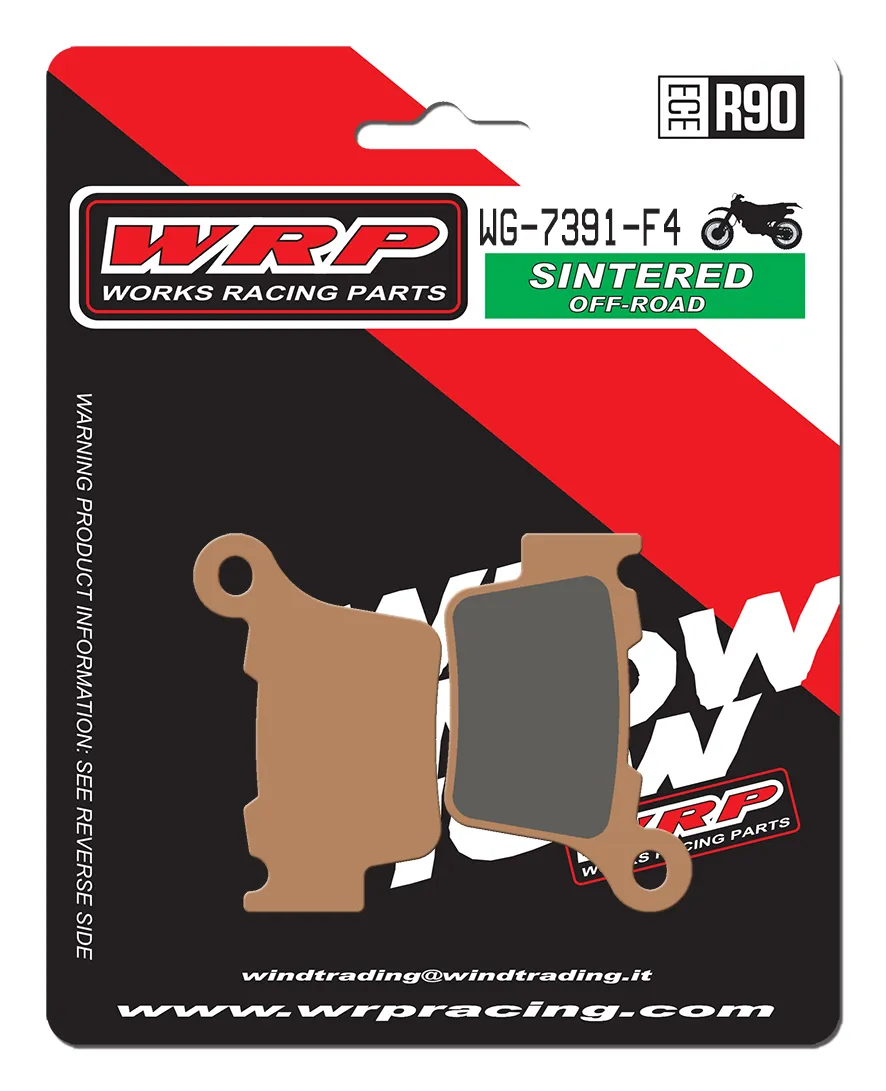 Pastillas Freno Traseras WRP WG-7391-F4 Enduro KTM Husqvarna