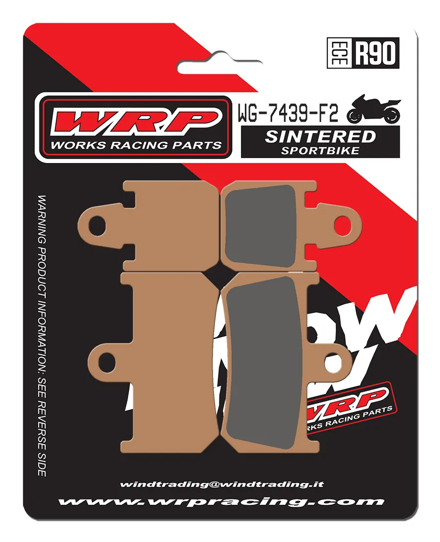 Pastillas Freno Delanteras WRP Yamaha R1 - MT01 - VMAX