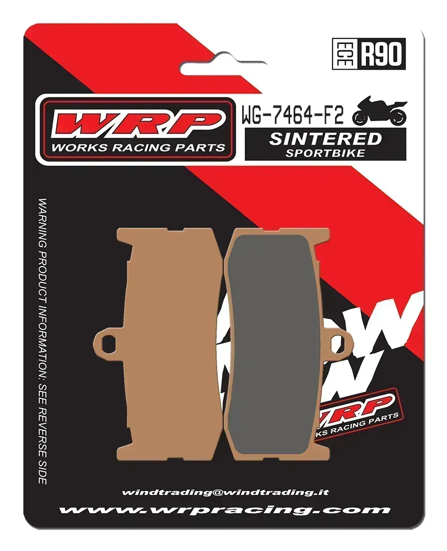 Pastilla de freno Delantera WRP Sinterizadas Daytona Triple