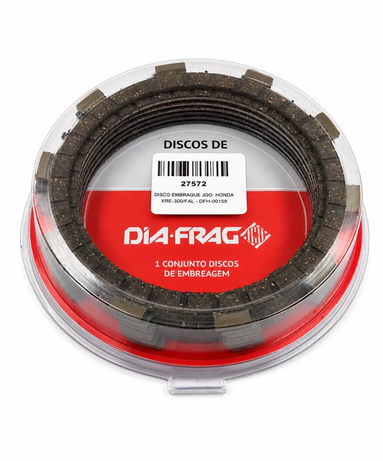 DISCO EMBRAGUE JGO. HONDA XRE-300/FAL - DFH-00156