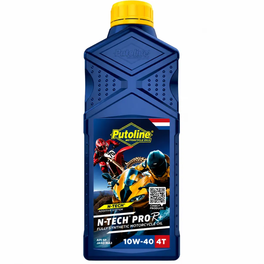 Aceite de Moto Full Sintético 10W-40 Putoline N-TECH® Pro R+