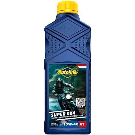Aceite de Moto Semi Sintético 10W-40 Putoline Super DX4