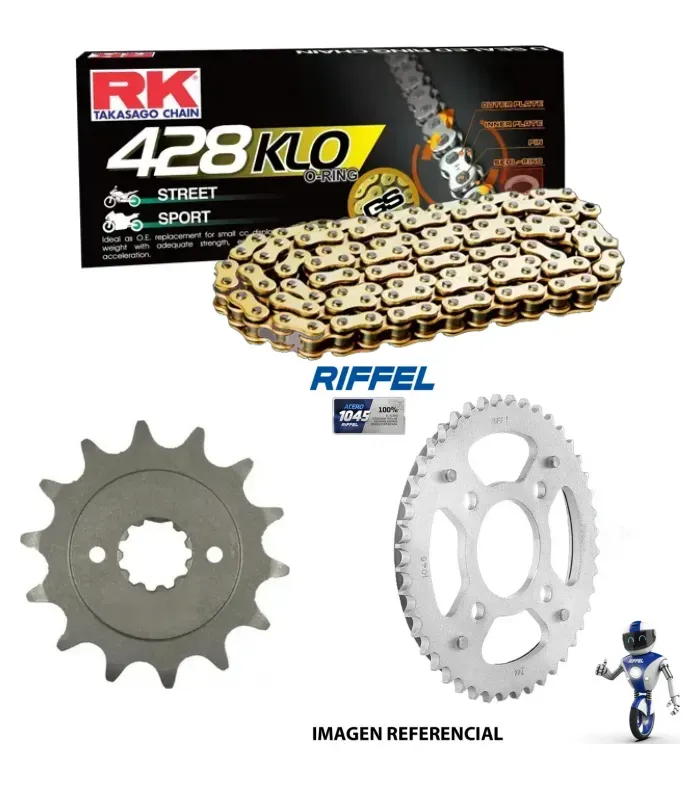 Kit de arrastre Loncin Lx 200gy-3 Oring