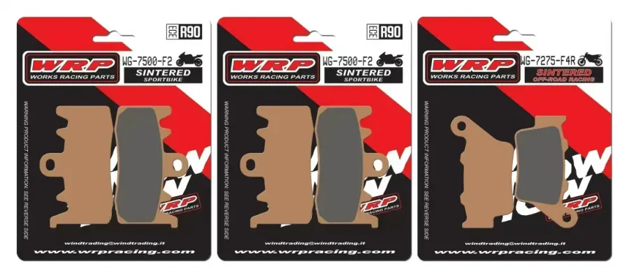 Juego Pastillas Triumph Street Triple 765 R 2017-2023