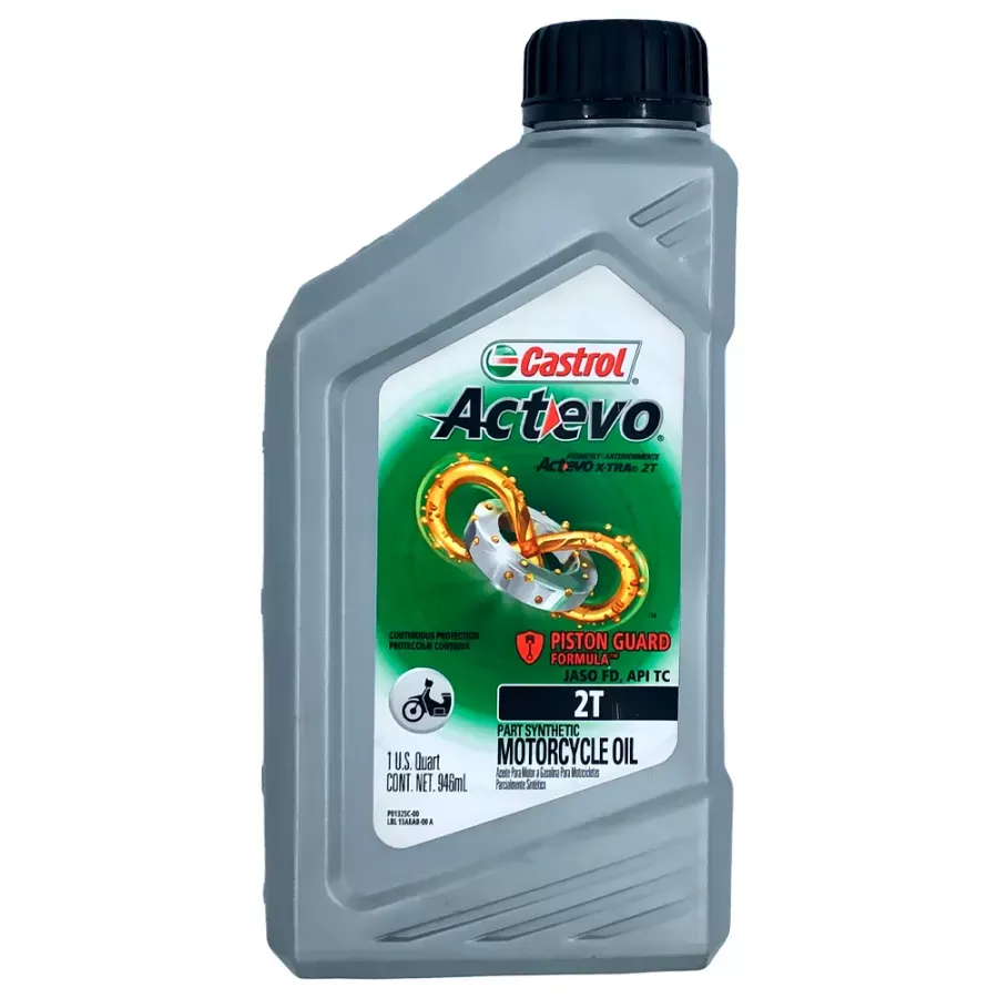 Aceite de moto 2t (2 tiempos) Castrol semi sintético